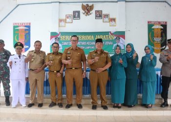Wabup Lamtim Azwar Hadi hadiri Serah Terima Jabatan Camat Kecamatan Way Jepara