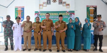 Wabup Lamtim Azwar Hadi hadiri Serah Terima Jabatan Camat Kecamatan Way Jepara