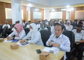 Sekda Kabupaten Lampung Tengah Pimpin Rakor Bulanan