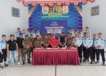 Hari Bhakti Pemasyarakatan ke-59, Lapas IIB Gunung Sugih Gelar Razia Gabungan Blok Hunian WB
