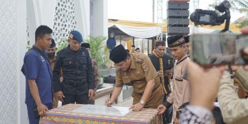 Bupati Lampung Tengah Musa Ahmad Resmikan Ponpes Burhan Albana Dan Masjid Marhamah