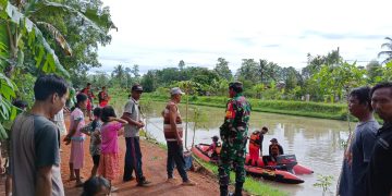 Hilang Diduga Tenggelam Di Aliran Sungai Irigasi Punggur Utara