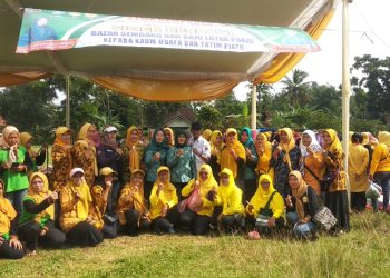 Murwati Suparyono Ketua TP. PKK Kecamatan Trimurjo Gelar Bazar Ramadhan Siger Berbagi