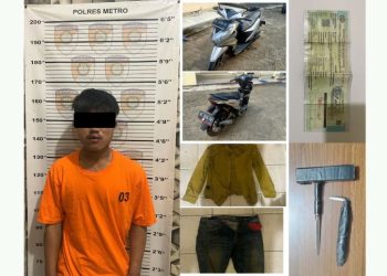 Tekab 308 Presisi Polres Metro Tangkap Pelaku Curanmor Kurang Dari 2 Jam