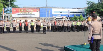 Wujud Pembinaan Masyarakat, Kapolres Metro Pimpin Gelar Apel “Polisi RW”