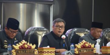 DPRD Metro Gelar Sidang Paripurna, Walikota Wahdi Sampaikan Dua Raperda