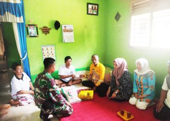 Camat Trimurjo Suparyono S.IP.MM Sambangi Warga Adimulyo Kelurahan Adipuro Dan Kelurahan Simbar Waringin