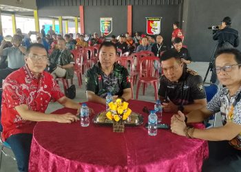 Donny Irawan S.E Ketua SMSI Lampung Resmi Membuka Kejuaraan Menembak SMSI Open tahun 2023