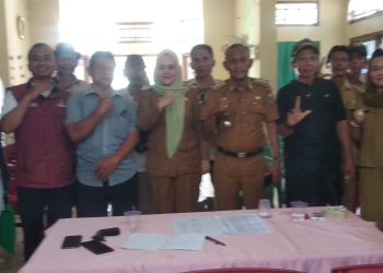 Pebri Eka Yanti, Lurah Kelurahan Adipuro Rapat Kordinasi