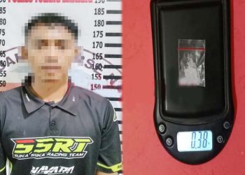 Polres Tulang Bawang Tangkap Seorang Petani Yang Simpan Narkotika di Saku Celana