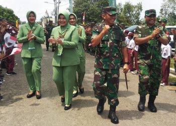 Pangdam II Sriwijaya Kunker Ke Lampung Dalam Rangka Program Unggulan Dapur Masuk Sekolah