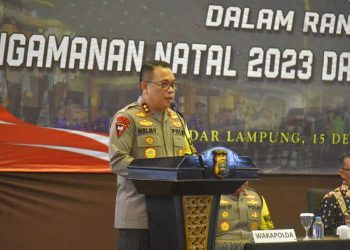 Wujudkan Operasi Lilin Krakatau 2023 Berjalan Baik, Polda Lampung Gelar Rakor Lintas Sektoral