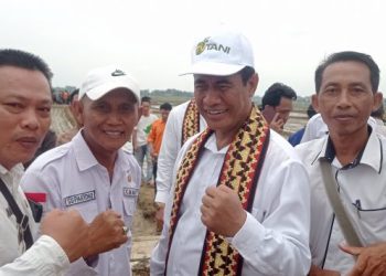 Mentri Pertanian Kunker Di Kecamatan Trimurjo Kabupaten Lampung Tengah