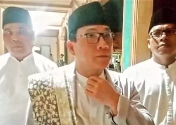 Wali Kota Metro Menghimbau Masyarakat Untuk Mengatur Waktu Penggunaan Speaker Masjid Pada Safari Ramadhan di Masjid Nurul Falah Kelurahan Yosomulyo