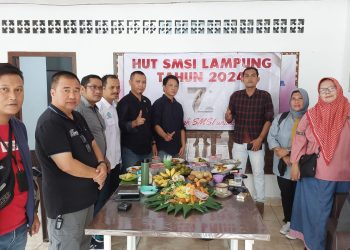 SMSI Lampung Peringati HUT Ke-7