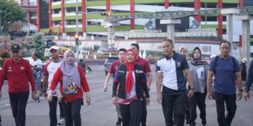 Walikota Bandar Lampung Eva Dwiana buka BDL RUN WAY 2024