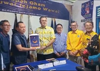 Ketua DPRD Metro Ambil Berkas Balon Walikota Dari NasDem