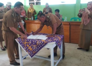 Sertijab 3 lurah di kecamatan Trimurjo