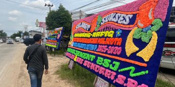 Menangkan Pilkada Metro, Posko Mubaraq Kebanjiran Ucapan