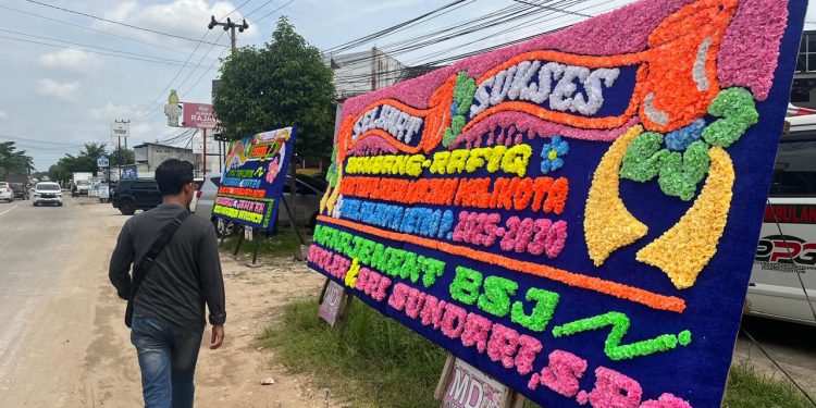 Menangkan Pilkada Metro, Posko Mubaraq Kebanjiran Ucapan