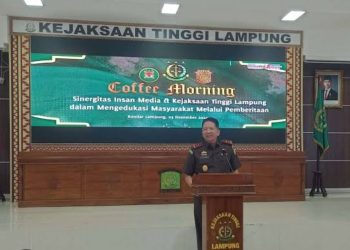 Kejati Lampung gelar Coffee Morning bersama insan pers dan organisasi wartawan