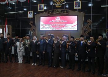 DPRD Metro Paripurnakan Penetapan Bambang-Rafieq