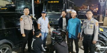 Saat Patroli, Sat Samapta Polres Metro Amankan Dua Pelaku Penyalahgunaan Narkoba