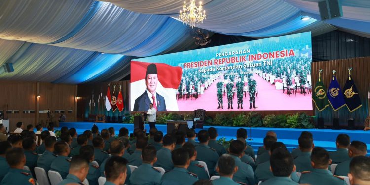 Presiden Prabowo: Kekuatan Pertahanan Penting dalam Menjaga NKRI