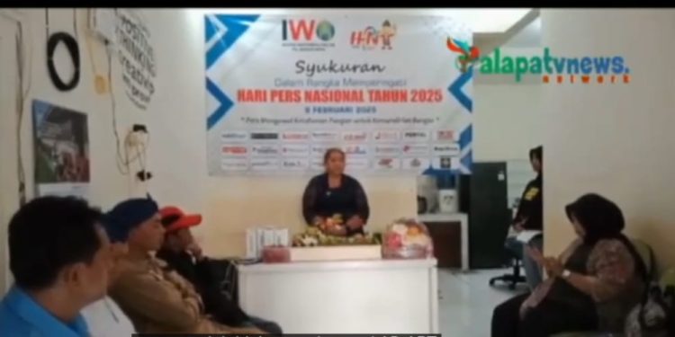 Peringati HPN 2025 ,Sekjen PP IWO T.Natahlia Terus Berkomitmen Tingkatkan Kualitas Wartawan