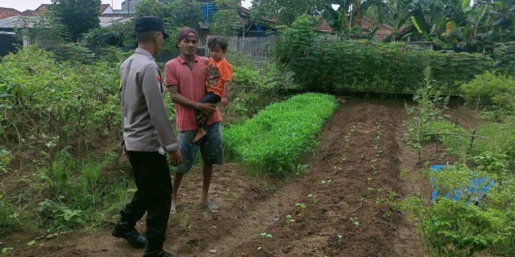Lewat Bhabinkamtibmas, Polres Metro Dukung Ketahanan Pangan