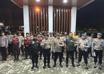 Apel Siaga Polres Lampung Tengah, Ciptakan Sitkamtibmas Aman Kondusif di Bulan Suci Ramadhan