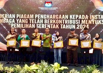 Apresiasi KPU Lampung: IWO Lampung Raih Penghargaan atas Kolaborasi di Pemilu