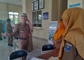 Hari Pertama Kerja, Tiga Kantor Pelayanan Disidak Wali Kota Metro