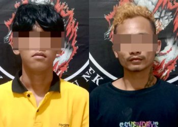 Dua Pelaku Curat di Lampung Tengah Dibekuk Polisi