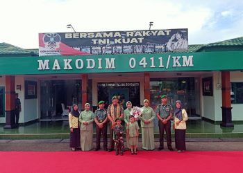 Sertijab Dandim 0411/KM