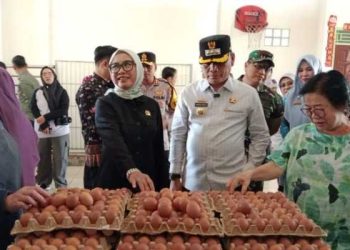 Ketua DPRD Kota Metro bersama Forkopimda Tinjau Beberapa Titik Pasar Tradisional dan Distributor