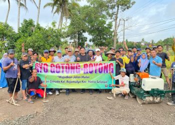 Turun ke Jalan Rusak, Wali Kota Metro Serap Aspirasi Warga