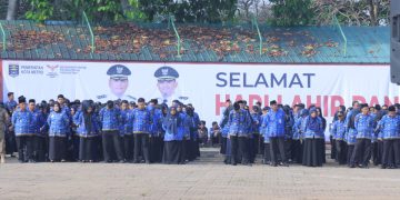 Wali Kota Metro Bambang Iman Santoso: Ingatkan ASN  Pentingnya Menjiwai Ideologi Pancasila
