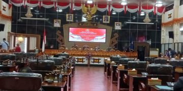 DPRD Kota Metro Paripurna  Penyampaian Pertanggungjawaban Pelaksanaan APBD Th 2024 dan Raperda RPMJD Th 2025-2029