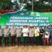 Kapolres Lampung Timur Dampingi Irwil III Itwasum Mabes Polri Tinjau Lahan Jagung Program Ketahanan Pangan