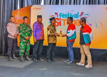 Bupati Lampung Tengah Ardito Wijaya Hadiri Festival Sitepat Bank BTPN Syariah di Kecamatan Bekri