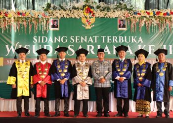 Bupati Ardito Wijaya Hadiri Sidang Senat Terbuka Wisuda Sarjana STIS Darusy Syafa’ah