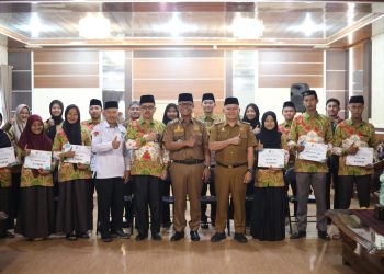 Bupati Lampung Tengah, Ardito Wijaya, Menerima Audiensi Pelatih Dan Kafilah Musabaqah Tilawatil Qur’an (MTQ)