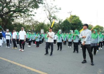 Walikota Metro H. Bambang bersama ribuan masyarakat ikuti kegiatan Car Free Day