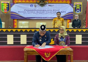 Lamtim dan Metro Teken MoU Pengendalian Inflasi, Dorong Stabilitas Ekonomi Daerah
