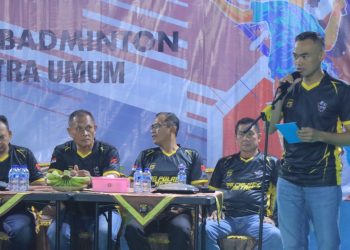 Kapolres Metro Gelar Turnamen Badminton Kapolres Metro Cup 2025 Semarakan HUT RI ke-80