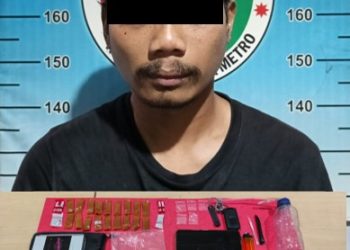 Sat Resnarkoba Polres Metro Ungkap Kasus Narkotika di Yosomulyo, Amankan Pria Bersama Puluhan Paket Tembakau Gorila