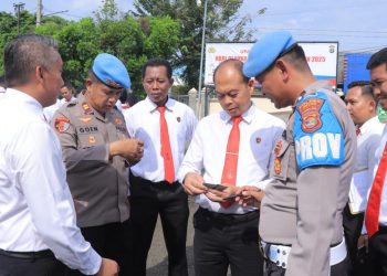 Kapolres Metro Pimpin Pelaksanaan Gaktibplin : Disiplin dan Profesionalisme  adalah Kunci Kepercayaan Publik Terhadap Polri