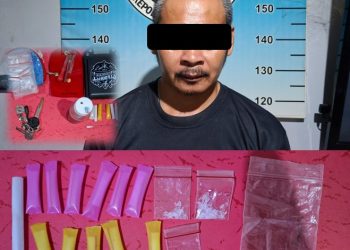 Tim Patroli Polres Metro Tangkap Seorang Pria Diduga Pengedar Narkoba di Metro Timur, Amankan Barang Bukti Sabu dan Alat Hisap