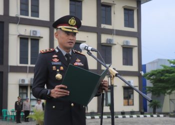 Polres Metro Gelar Upacara Peringatan Hari Sumpah Pemuda ke-97 Tahun 2025